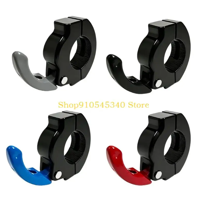 U2JA Clamp On Handlebar Hanger Aluminum Hook for Bag and Helmet Carry on Short Trips