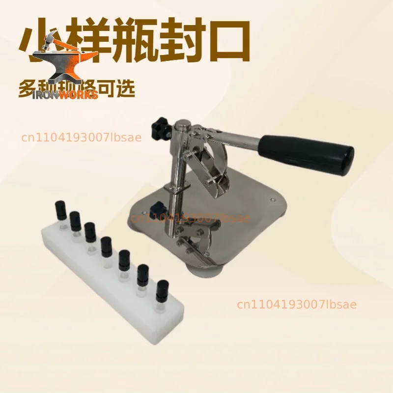 Factory direct sales multi-functional perfume bottle tie gland anodized aluminum middle cover plastic sealing machine
