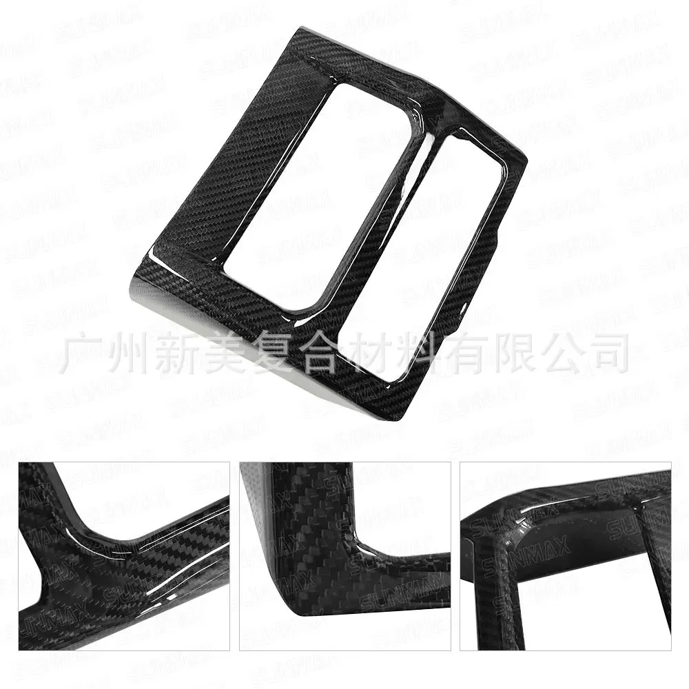 

For BMW new 5 series 530Li Dry carbon fiber 2024 rear discharge trend decorative frame interior modification accessories