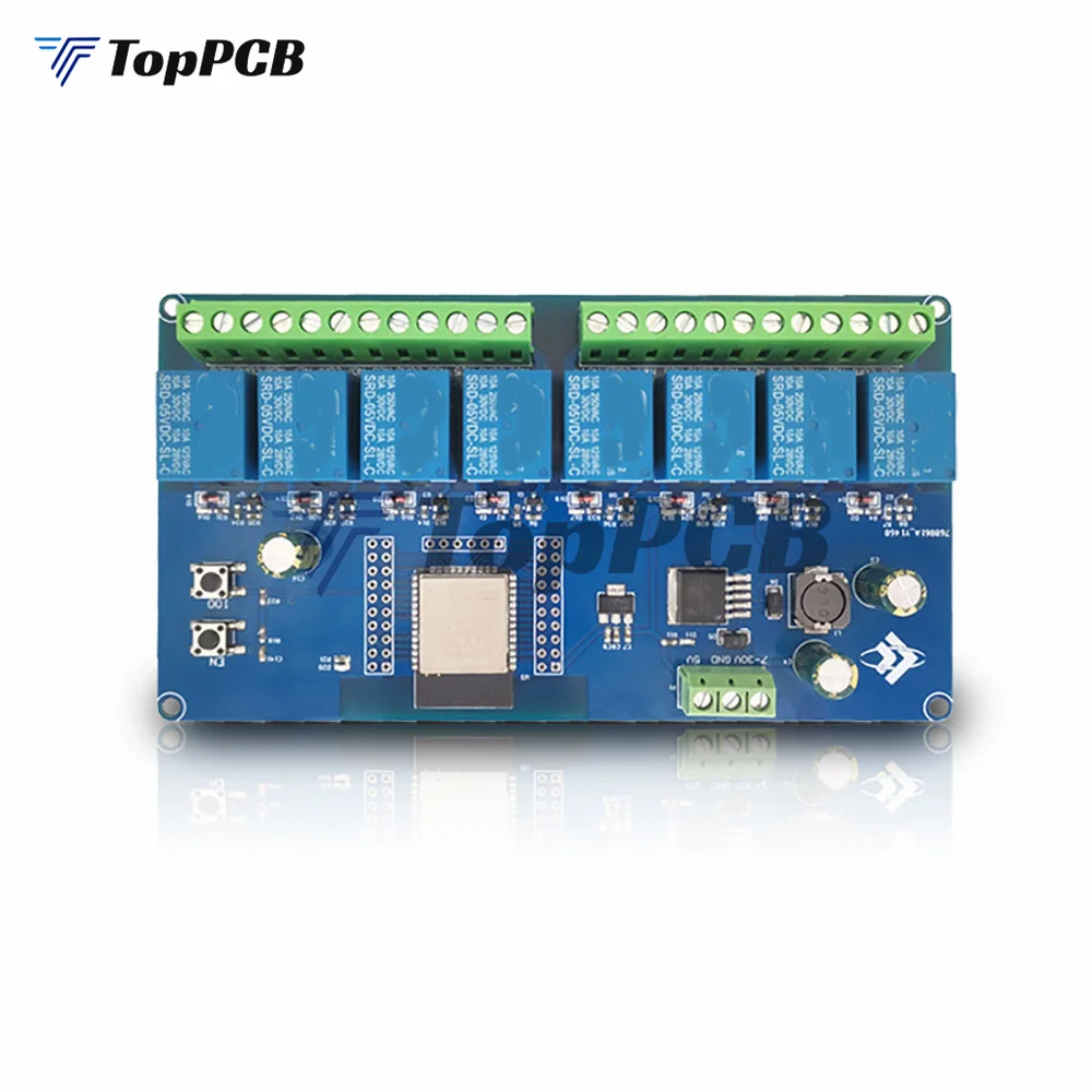 ESP32 Wireless Wifi Bluetooth ESP32-WROOM Development Board 8 Channel Relay Module DC 5-30V Power Supply for Arduino