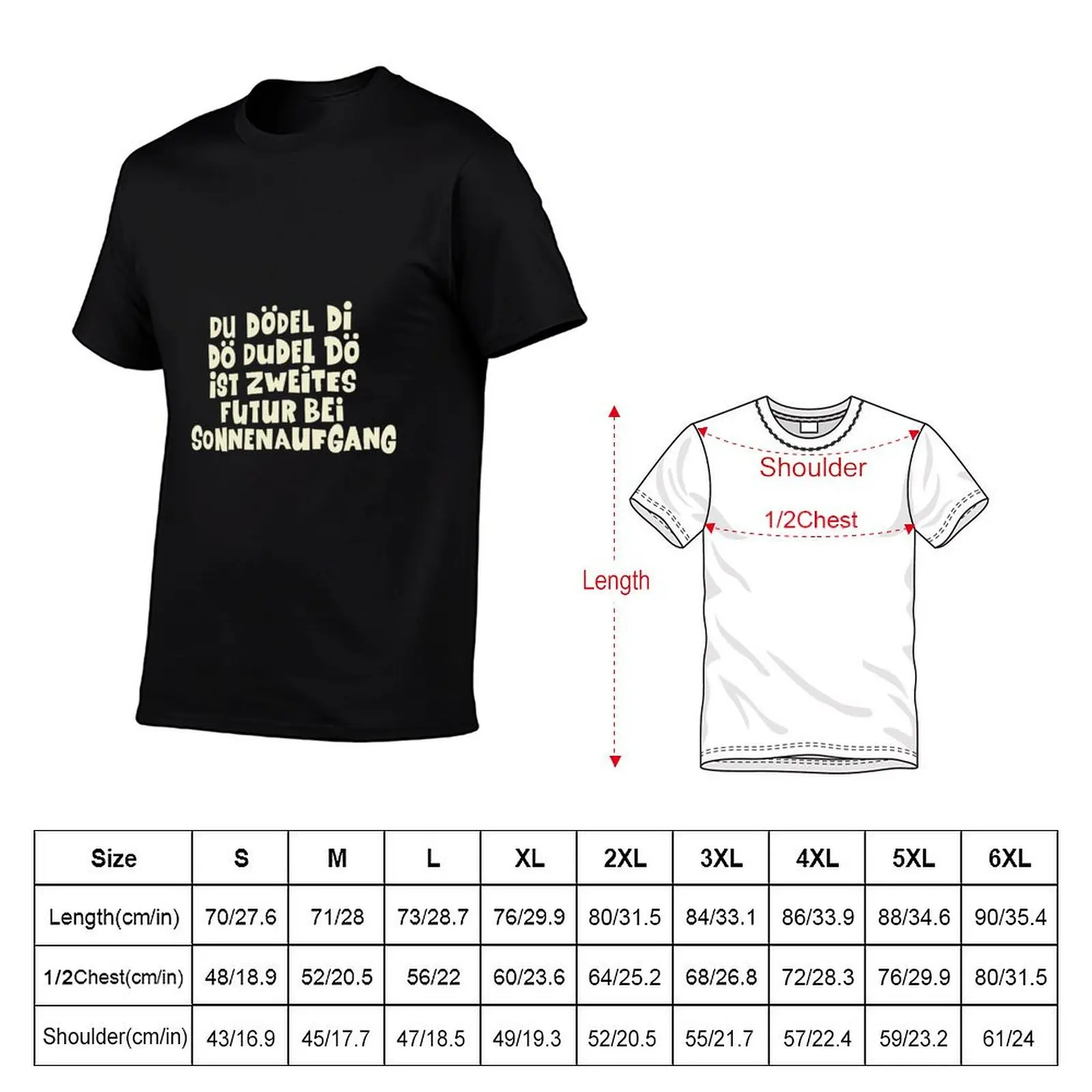 The yodel diploma - Loriot - TV Kult - German T-Shirt boys whites shirts graphic tee men workout shirt