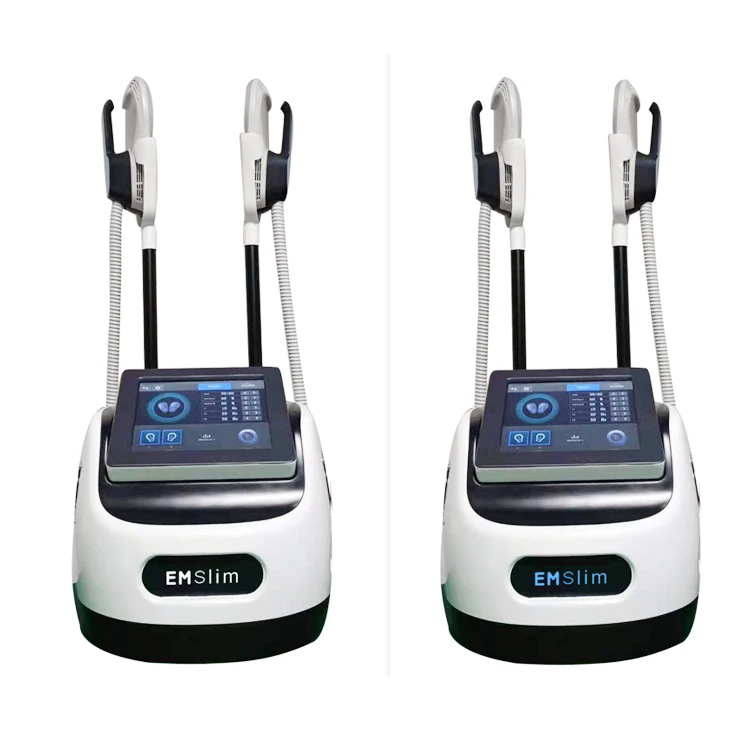 آلة تخسيس الجسم لبناء العضلات EMSlim الأكثر مبيعًا مع مقبضين لعلاجين #5