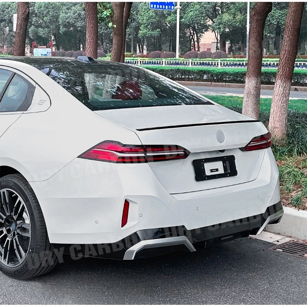 

Материал ABS, задний спойлер багажника автомобиля, крыло для BMW 5 серии G60 G68 2024 + задний спойлер, крыло багажника, украшение автомобиля, комплекты кузова