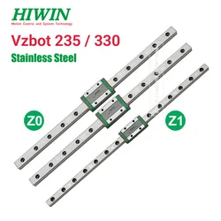 VzBoT HIWIN Vzbot 235 Vzbot 330 Linear Rail HIWIN MGN12H MGN9H 300MM 400MM Vzbot 3D Printer Vz235 Vz330 Y X Linear Rail