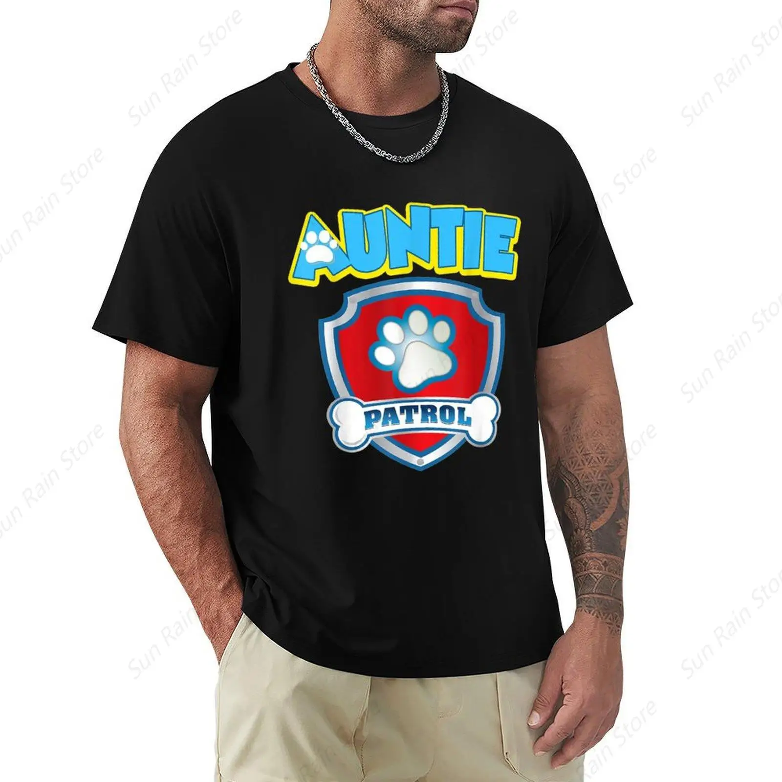 Funny Tune Patrol-Camiseta Dog Mom, camisetas vintage bonitas con gráficos para hombre, camisetas informales con estilo