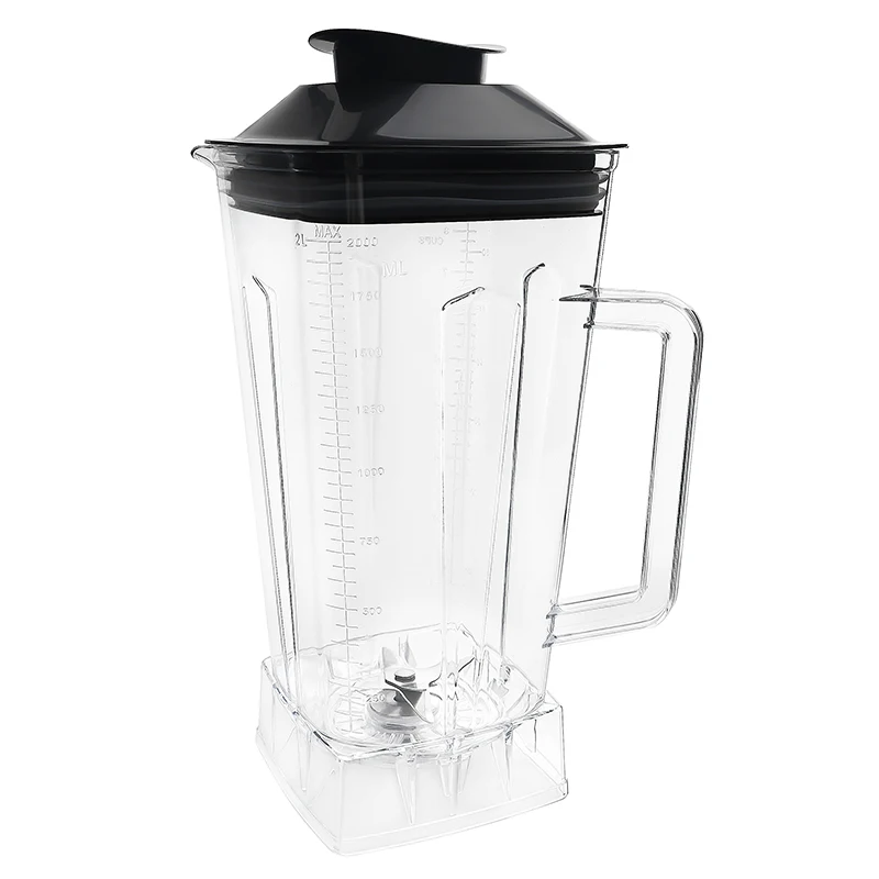 2L Capacity Blender Spare Compatible for Blender Replacement Part Transparent for SILVER CREST Blender Spare Jug 1pcs News