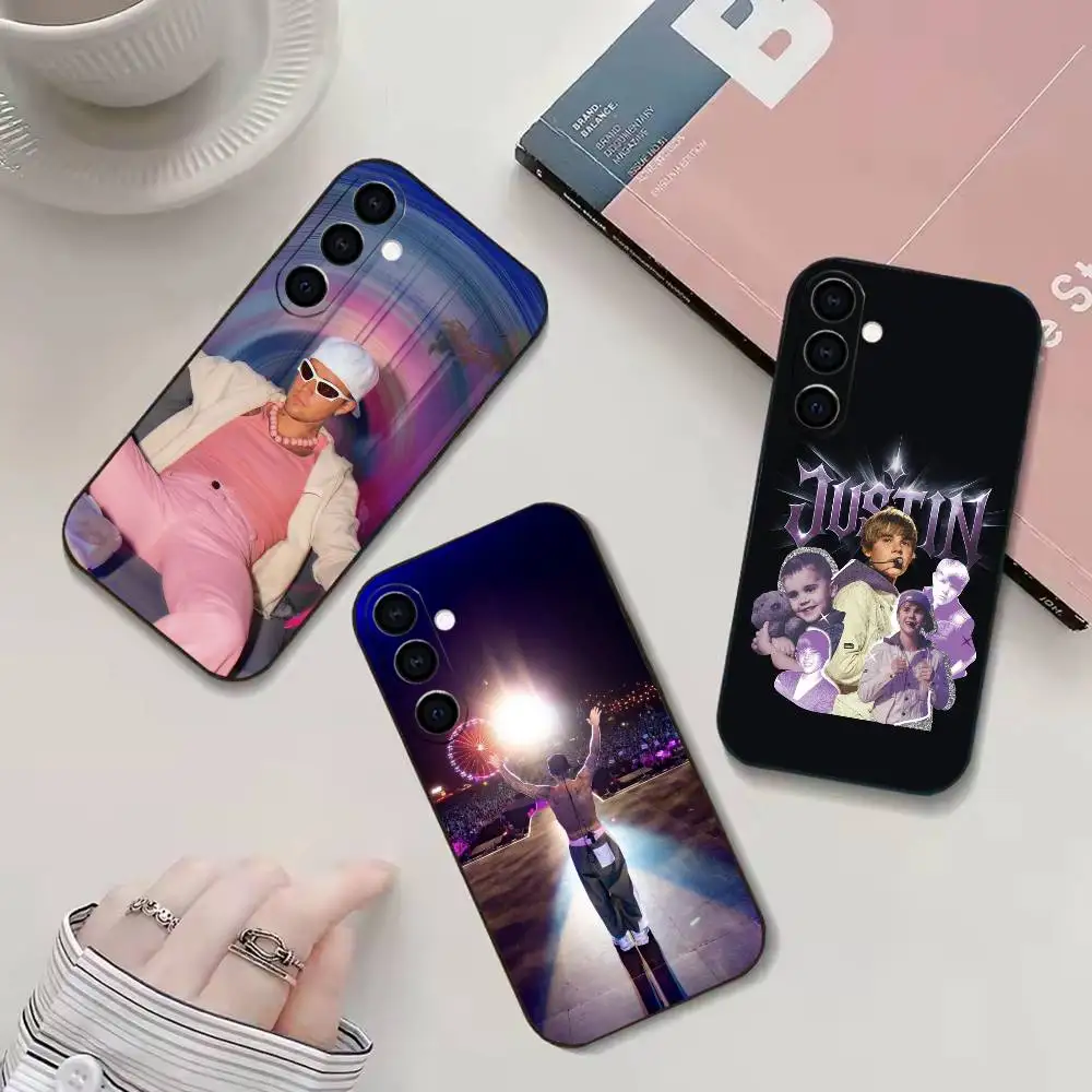 J-Justin Bieber Coachella Phone Case For Samsung Galaxy A20,21s,22,31,32,52,53,72,73,80,91 Soft Black Shell