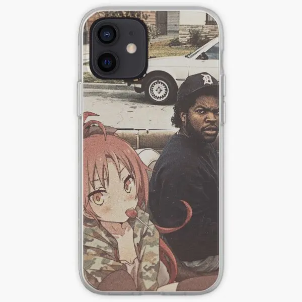 Waifuz N The Hood Feat Kyoko Sakura Ipho  Phone Case Customizable for iPhone X XS XR Max 11 12 13 14 Pro Max Mini 6 6S 7 8 Plus