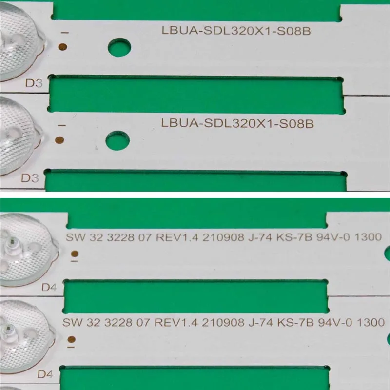 LED TV Bands Bar SW 32 3228 07 REV1.4 Backlight Strip For Skyworth 32E306C 32E320W 32E350F Array Bands LBUA-SDL320X1-S08B Planks