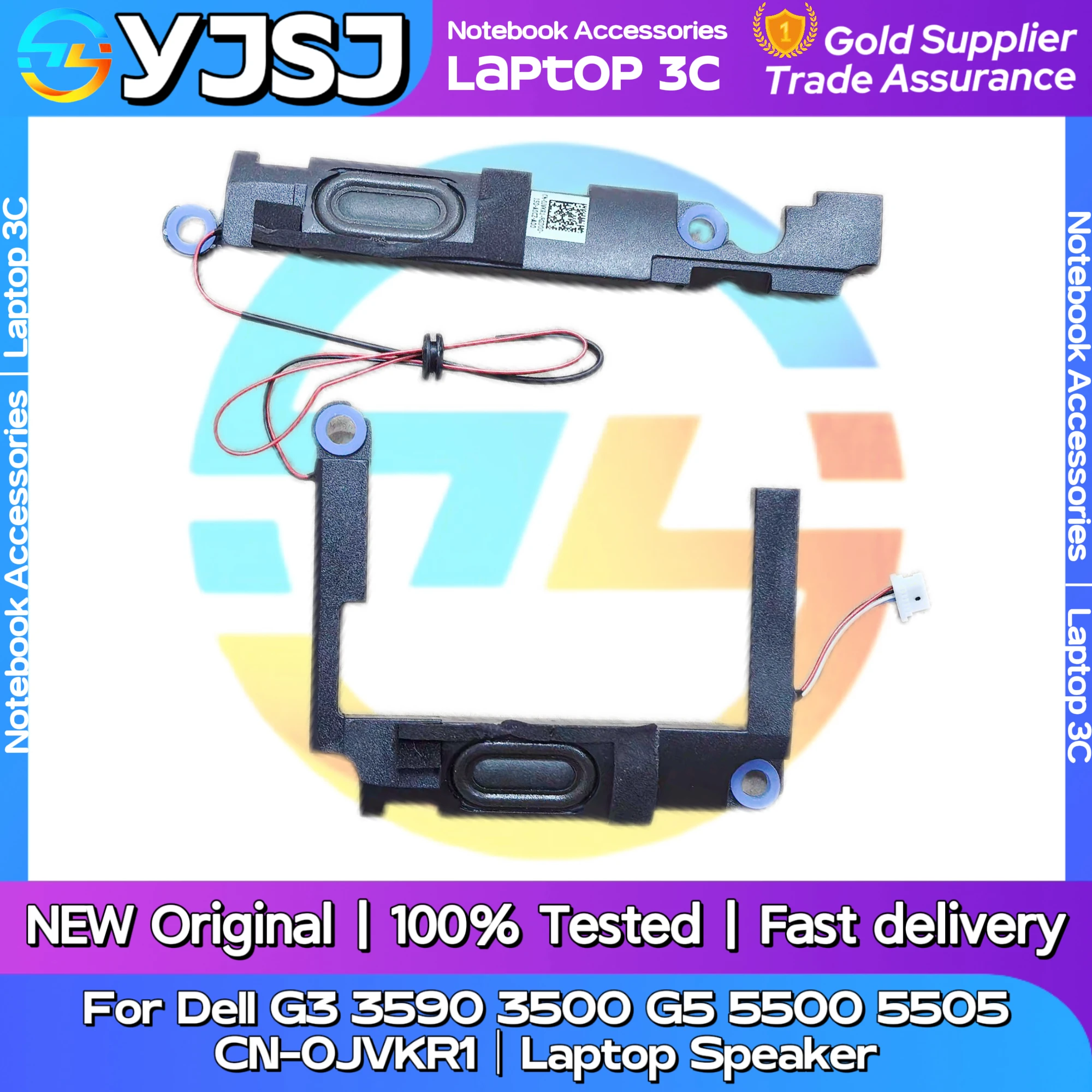 

Новый оригинальный аудиодинамик для ноутбука Dell G3 3590 3500 G5 5500 5505, встроенный левый и правый динамик CN-0JVKR1