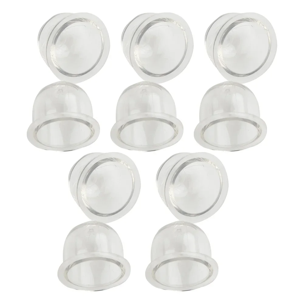 19/22mm 10 pçs carb primer lâmpada tampa peças de reposição do carburador pequena bomba combustível para motosserras ventilador motosserra cortador escova dspiae rx m