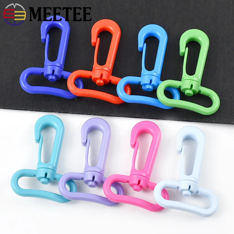 10-30Pcs Bag Plastic Buckle for Strap Swivel Lobster Clasp Dog Collar Webbing Trigger Clip Snap Hook DIY Backpack Accessories