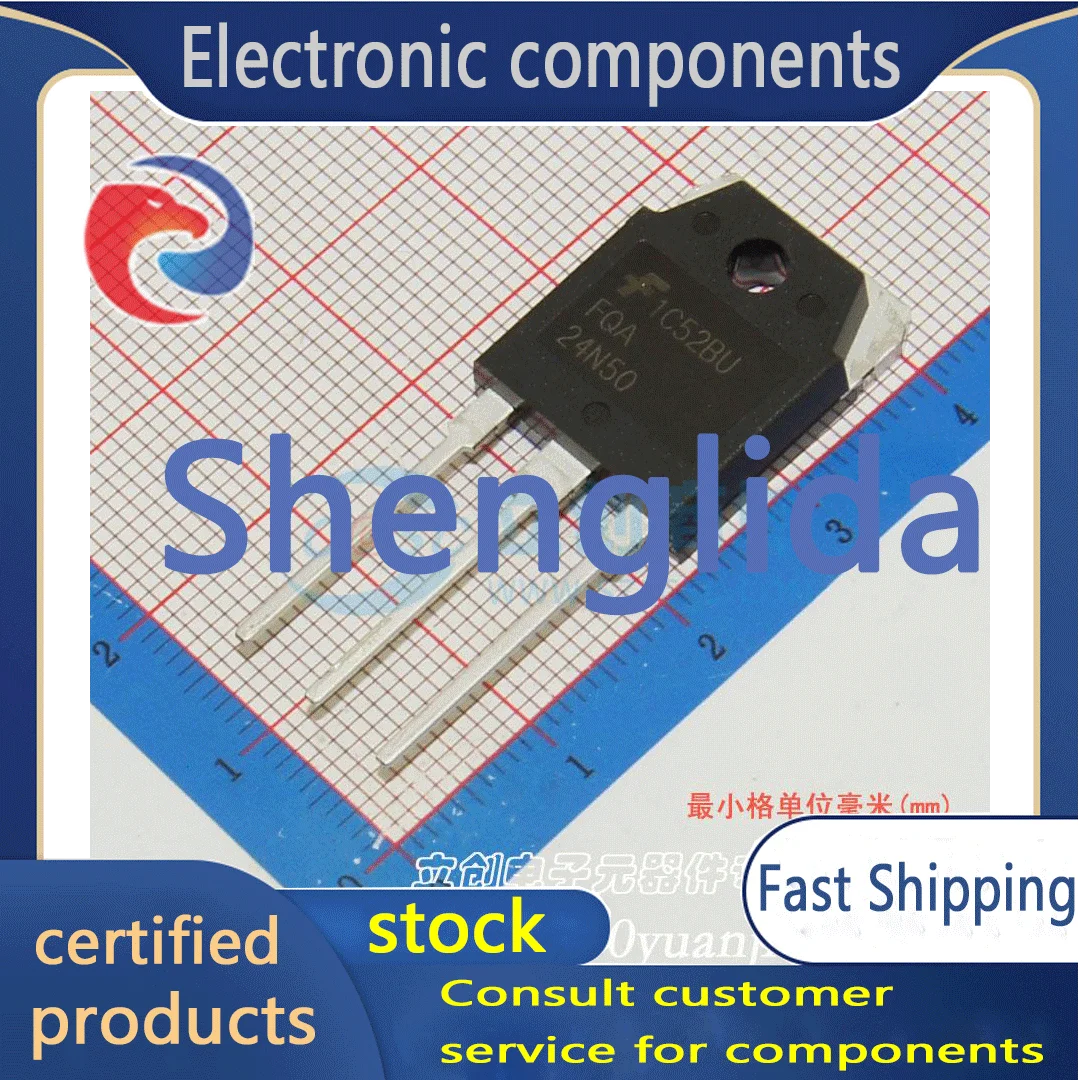 

FQA24N50 package TO-3P field-effect transistor (MOSFET) brand new stock 1PCS