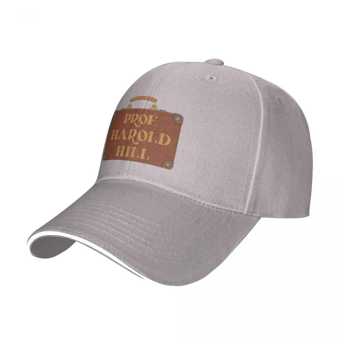 The Music Man Prof. Harold Hill Suitcase Cap Baseball Cap cosplay Golf cap mens hats Women's