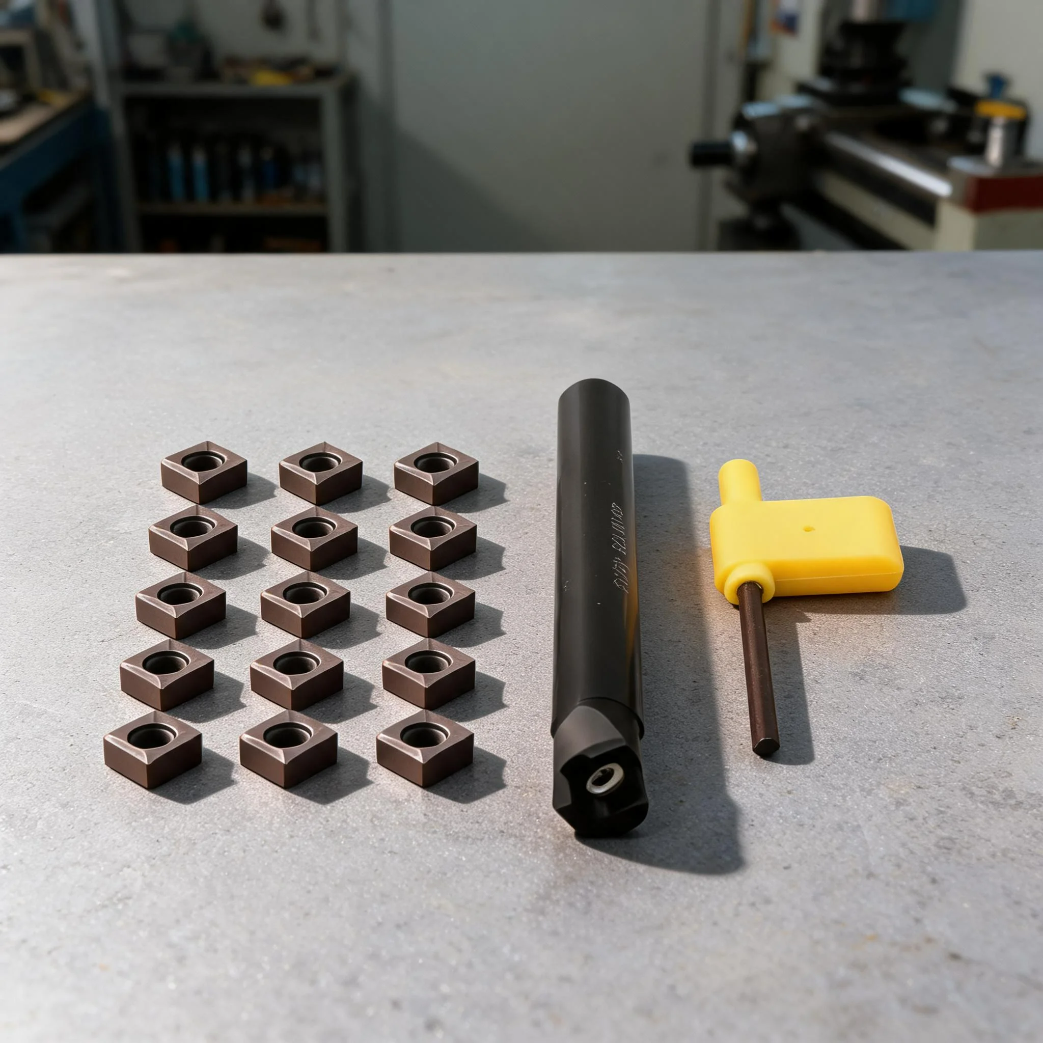 SCLCR Indexable Solid Boring Bar, Internal Turning Tool Shank, Spare Cutting Hardware For Lathe Turning Equipment Maintenance