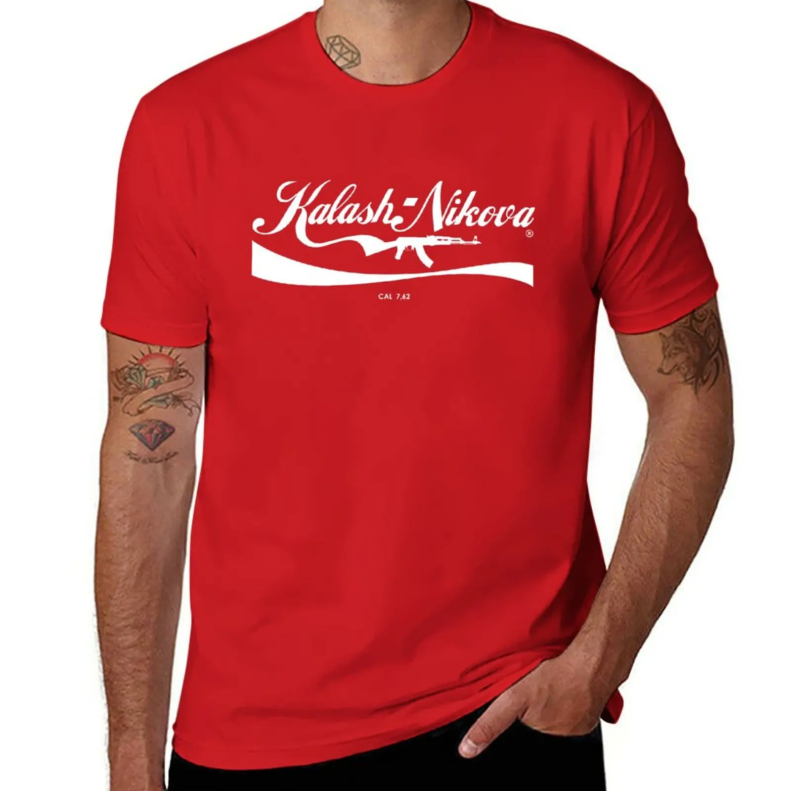 

New Kalashnikova Drink T-Shirt cute tops quick drying t-shirt Short sleeve custom t shirts design your own mens graphic t-shirts