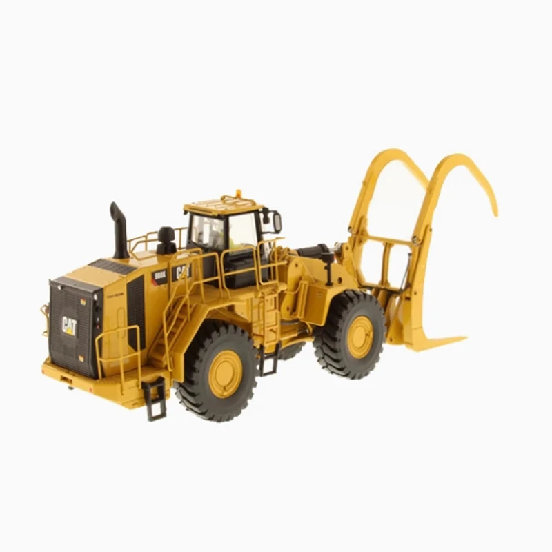 DM Diecast 1:50 Schaal CAT 988K Loader Houtgrijper Machines Legering Techniek Auto Model 85917 Collectie Souvenir Ornament Gift