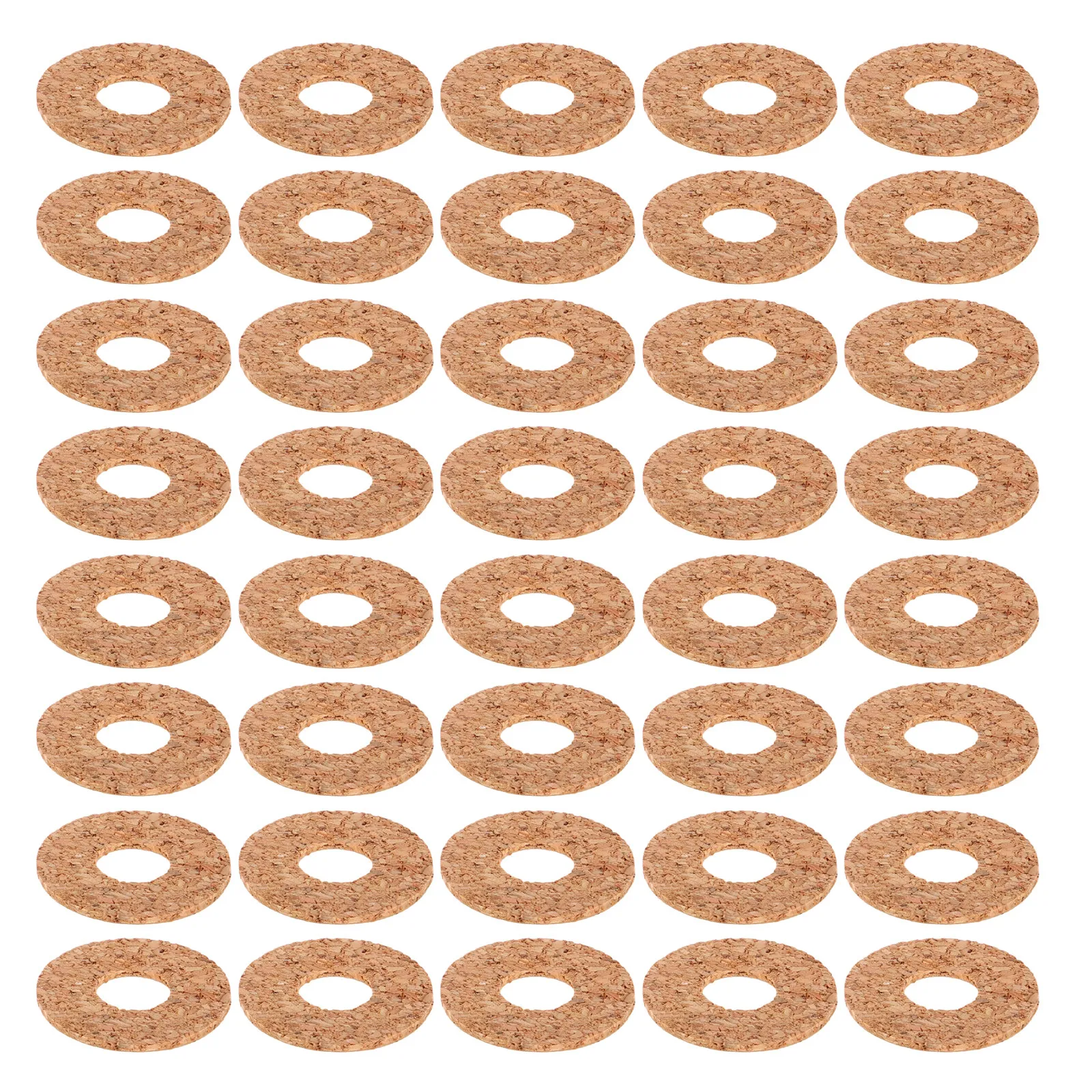 60Pcs Cork Guitar Pick Grips Non-Slip Ultra Thin Self Adhesive 19Mm 0.8 Inch Sweat-Proof Pads for Acoustic Electric Guitar