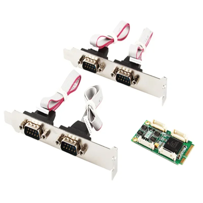 MINI PCI-E to 4 port RS422/485 industrial serial port card MINI PCIE TO 422 IO-MPCE354A-4S