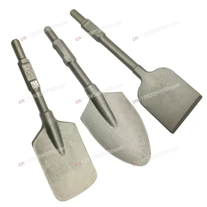 65A large electric pick widened shovel head large square shovel thickened 95 electric pick chisel concrete digging shovel tree