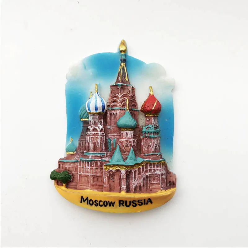 

Fridge Magnet for Tourism Souvenir, Creative Souvenir, Russian Landscape, Decoration Crafts, Moscow