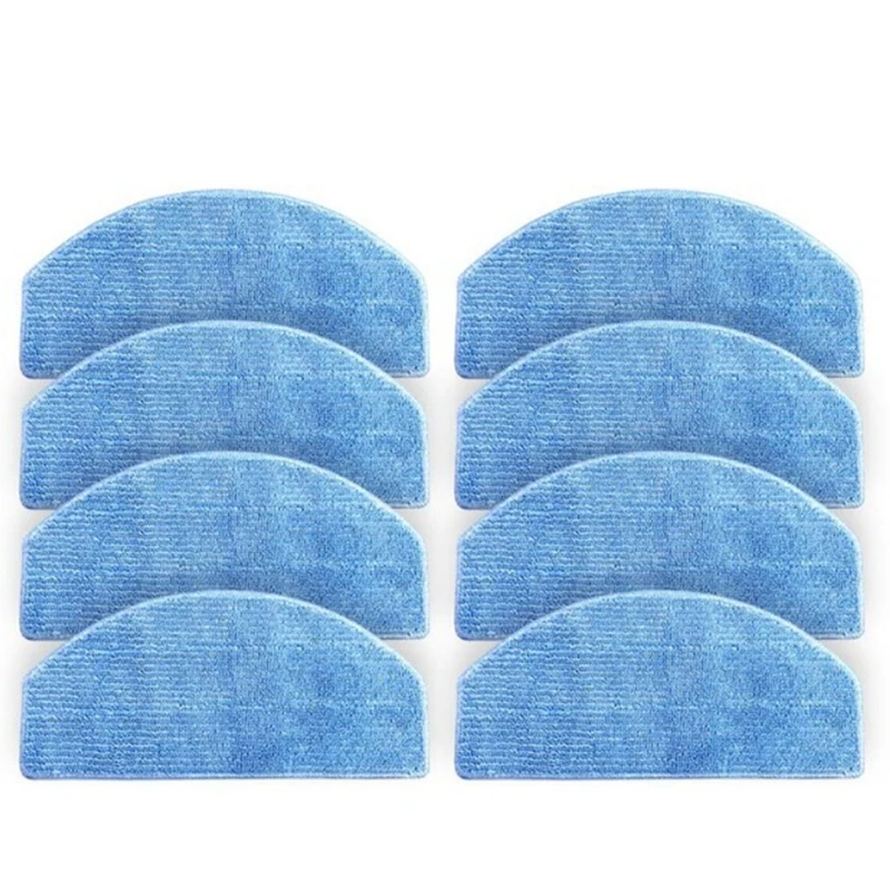 10Pcs Washable Mop Cloth For Tikom G8000 Pro/ Honiture G20 Vacuum Cleaner Replacement Mop Pads Household Cleaning