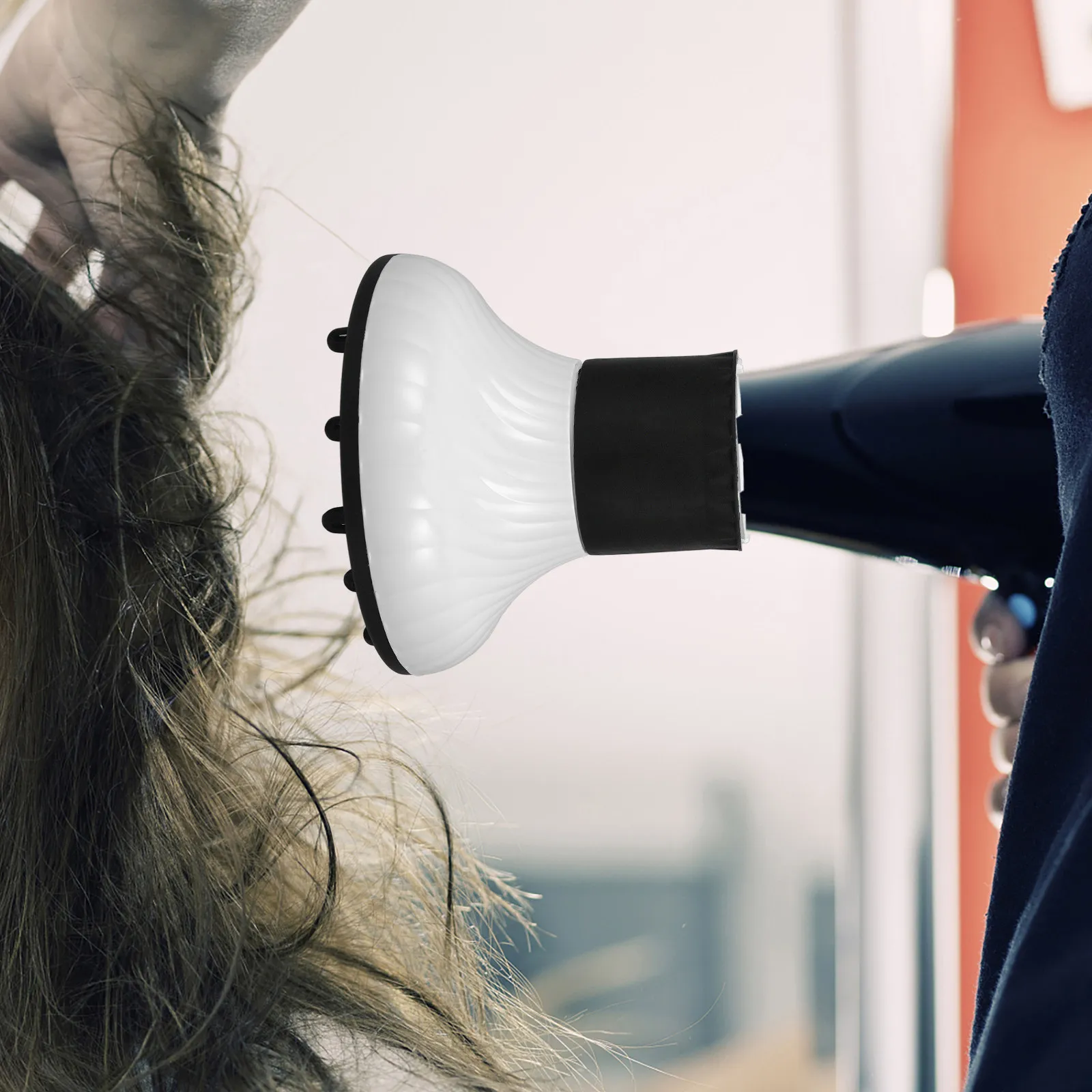 

Насадка-диффузор для фена, универсальная эластичная насадка для фена, инструмент для укладки волос, для кудрявых волос