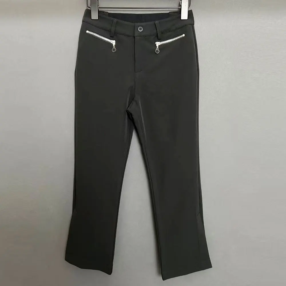 New women\'s golf cropped pants, autumn and winter golf sport cropped pants, comfortable, breathable, quick drying,