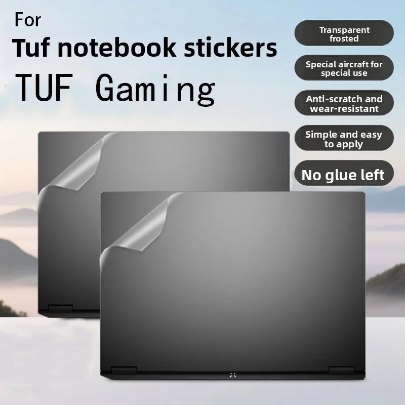 For ASUS TUF Gaming F16/A16/A15/A17 Computer Sticker FA608 Screen Keyboard FX608L Fuselage Shell FA707 Skin Protection Film
