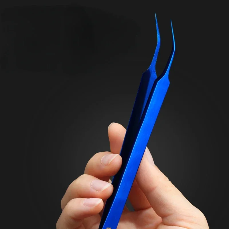 

Промышленный пинцет, прецизионный пинцет, ручные инструменты для ремонта чипов материнской платы телефона, летающий провод отпечатков пальцев, ультратонкая нержавеющая сталь