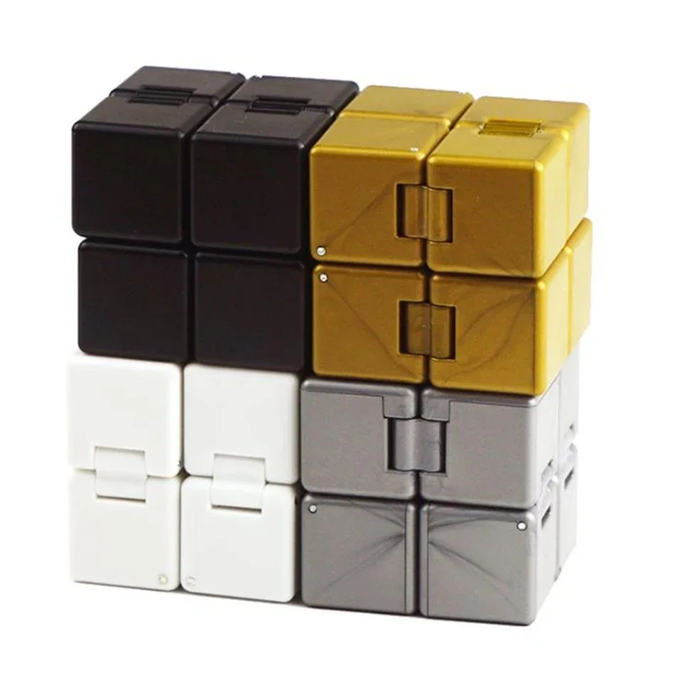 

4ps 2x2 Crazy Cube 2x2 Infinity Cube Endless Speed Cube Professional Puzzle Toys For Children Kids Gift Toy