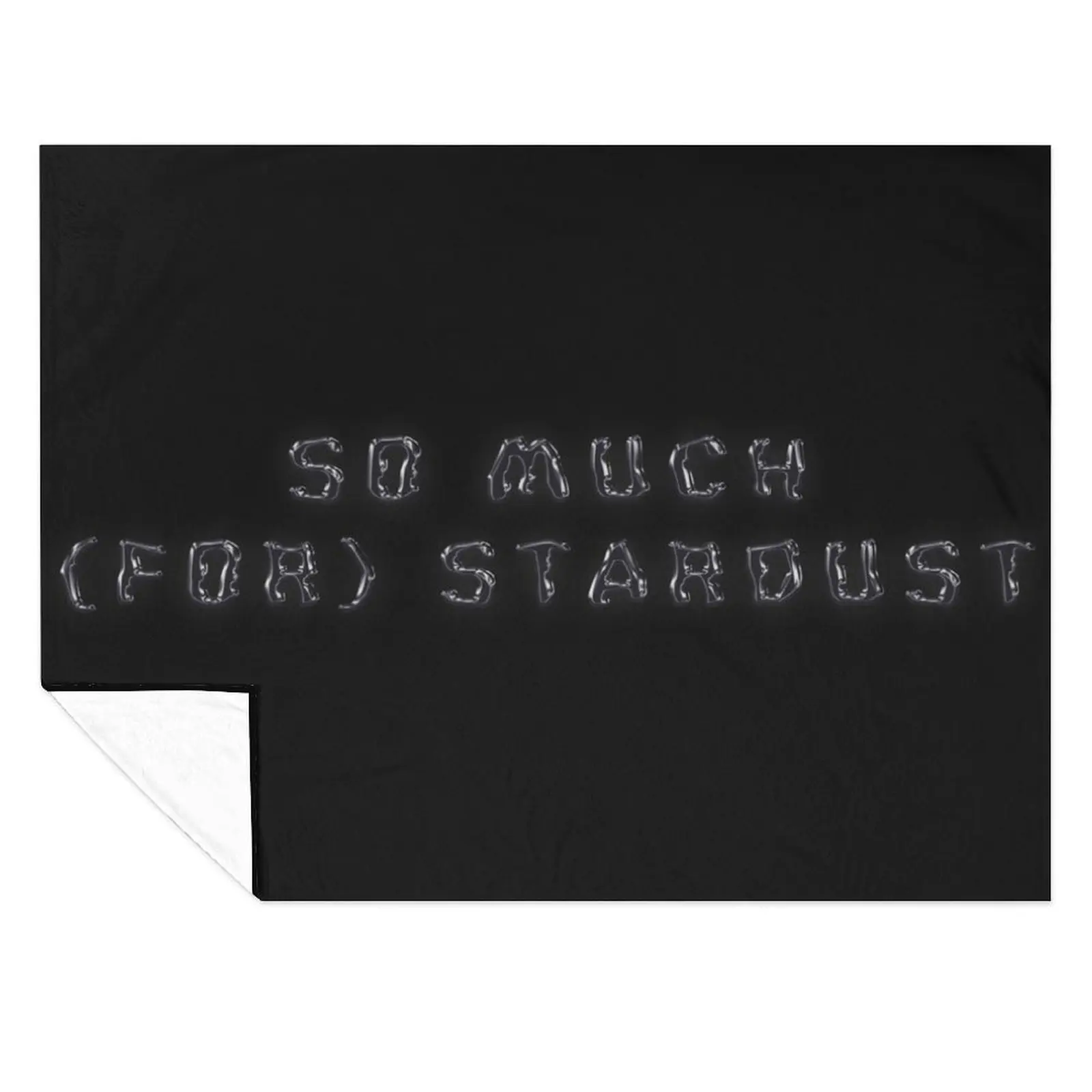 

So Much (For) Stardust Throw Blanket Single Personalized Gift Bed Blankets For Baby Blankets