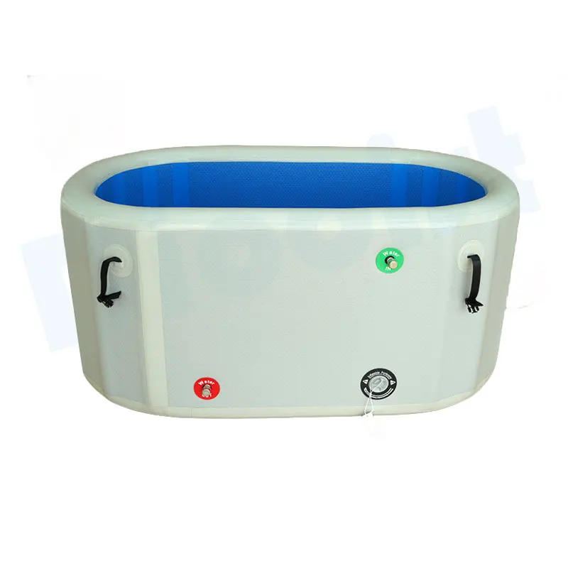 TLF Diooist Vasca da bagno di ghiaccio per piscina d'acqua fredda rettangolare di vendita calda per spa all'aperto con sistema di raffreddamento Bagno di ghiaccio gonfiabile