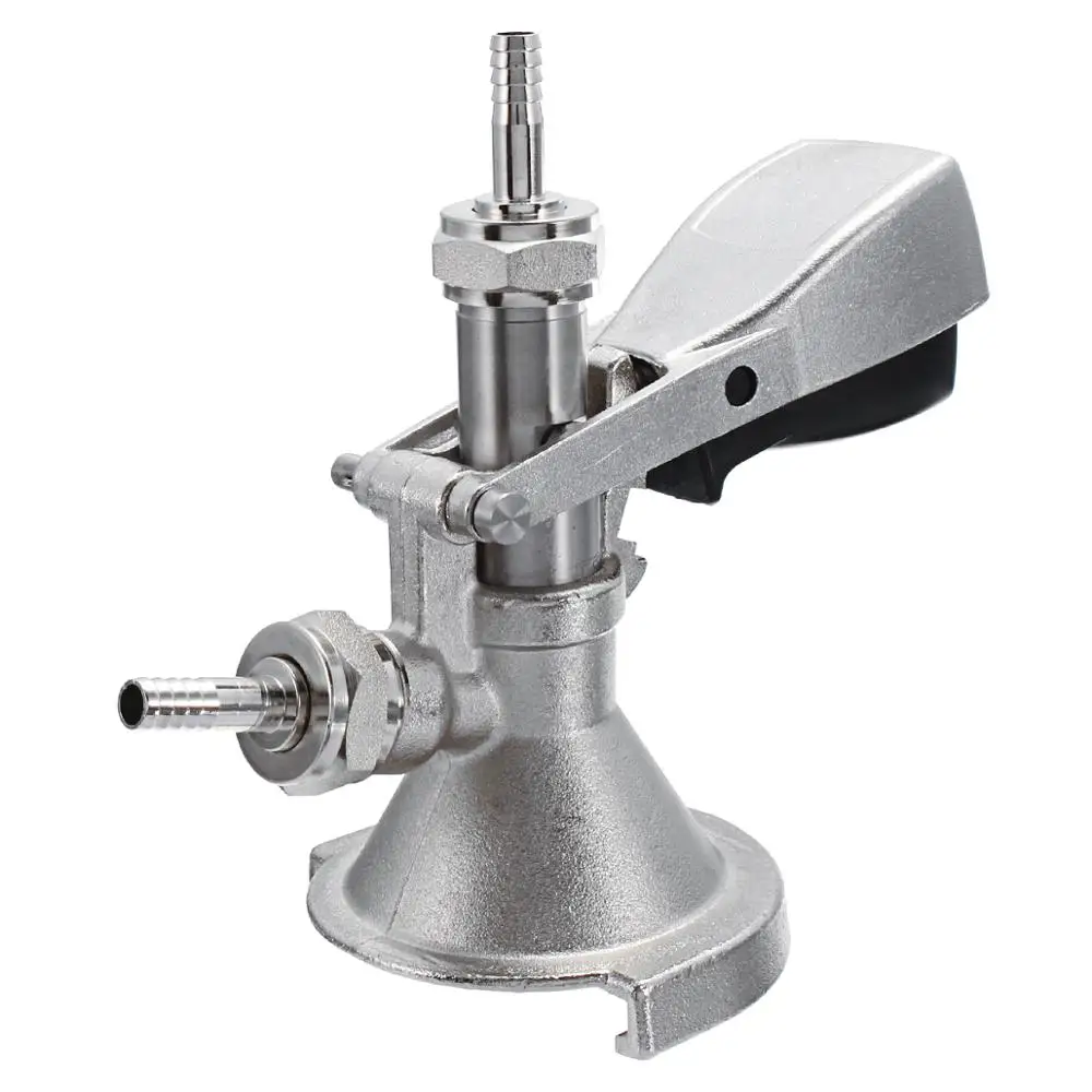 

A Type Full Stainless Keg Coupler Draft Beer Dispenser for Home Brew Connectors Coupler Head for Home Brew Wine Beer Dispenser