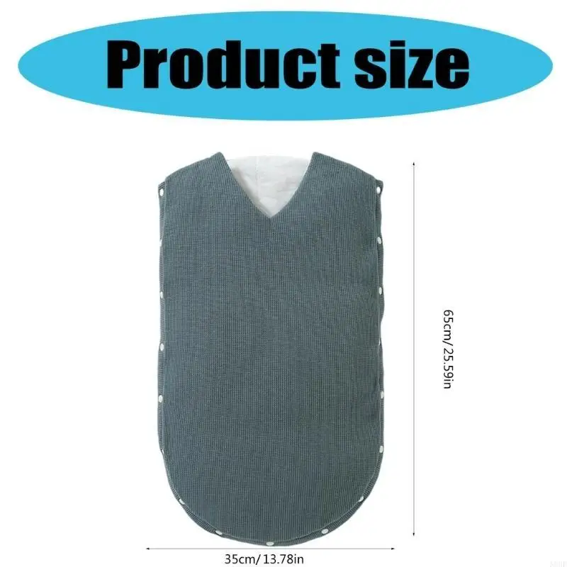 K8GF متعددة الوظائف الطفل بطانية الخامس الرقبة التقميط منشفة ملفوفة لينة ودافئة كيس النوم لخريف شتاء بلون
