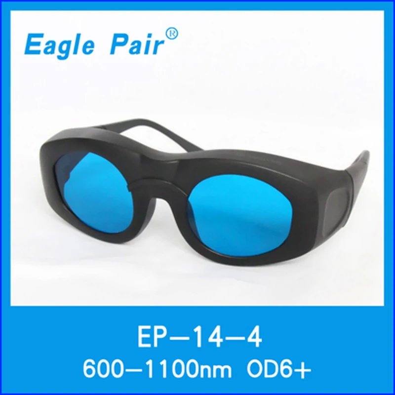 

OD6+ Red IR Laser Safety Glasses 600nm-1100nm 635nm 650nm 660nm 808nm 980nm Eyes Protection CE with Box