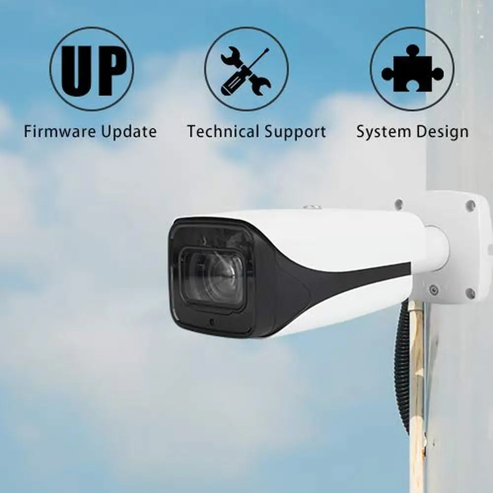 4MP Smart AI IR Bullet IP Camera 2.7mm-12mm Lens Perimeter Protection Object Detection Face Recognition 60m Night Vision
