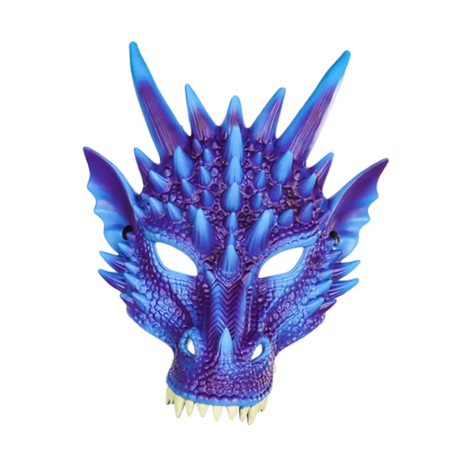 Cosplay Mask Unisex Scary 3D Dragon Mask Dinosaurio Animal Mask Face Mask for Nightclub Fancy Dress Festival Prom Pretend Play