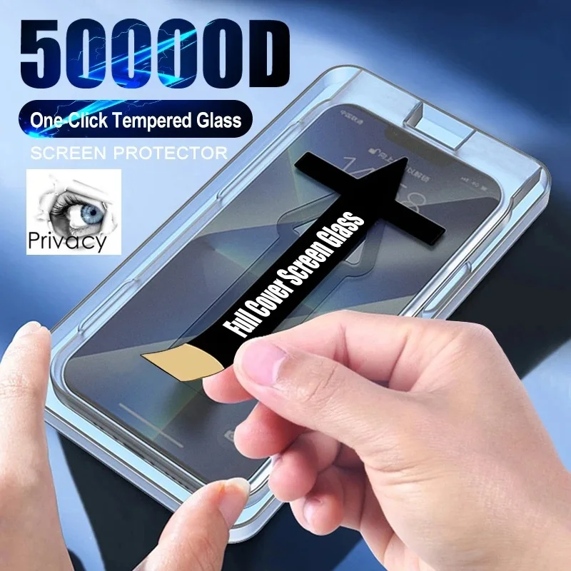 

For Samsung Galaxy S23 S24 Ultra Anti Glare Tempered Glass S21 S22 Plus Privacy Screen Protector With Automatic installer Tool