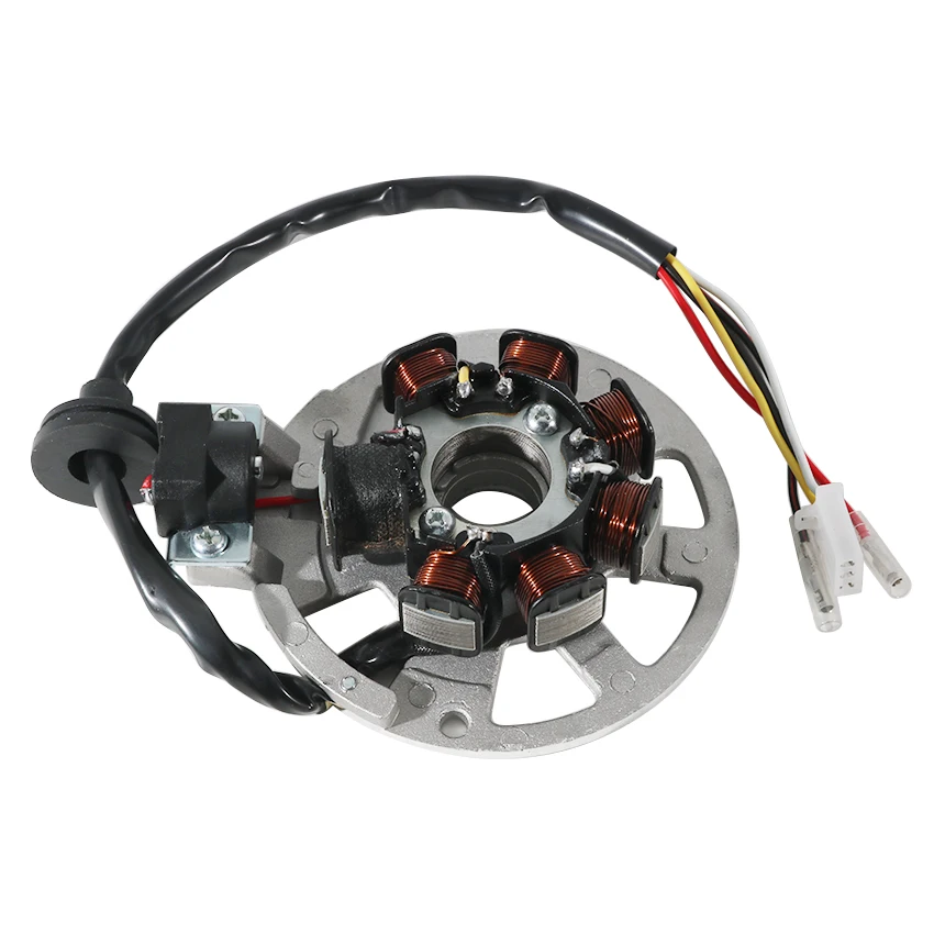 Motorcycle Generator Ignition Stator Coil Comp For Explorer ATV Bullet Protector 50 SMC ATV Urban 50 OEM:35560-NAF-00