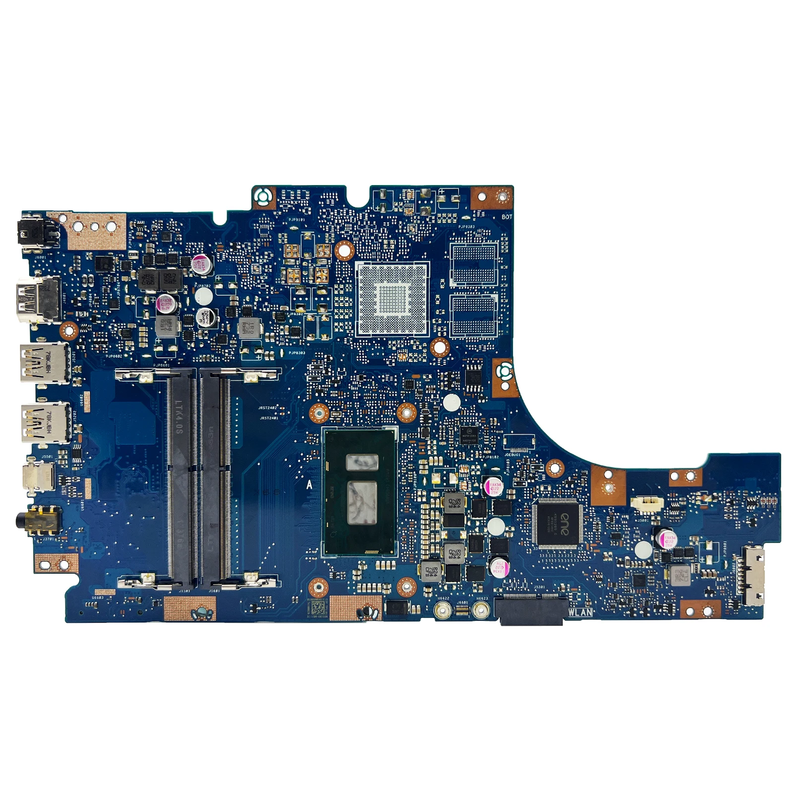 สําหรับ ASUS Vivobook Flip TP510U TP510UA TP510UF TP510UQ TP510UQR เมนบอร์ดแล็ปท็อปเมนบอร์ด CPU i3 i5 i7 100% ทดสอบ