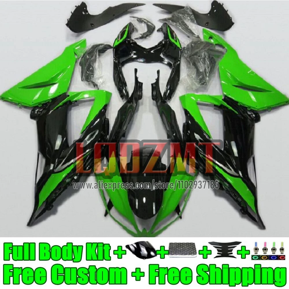 Body For KAWASAKI green stock NINJA ZX-6R ZX 6R 636 41No.19 ZX6R 2013 2014 2015 2016 2017 2018 ZX-636 13 14 15 16 17 18 Fairing