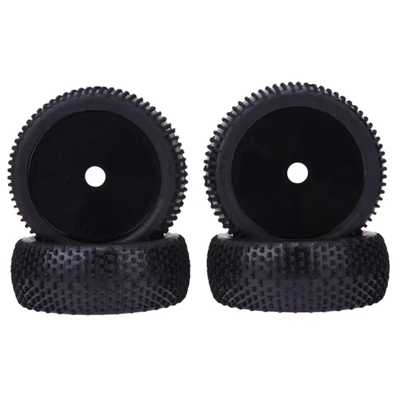 RC 1/8 Off-Road Car Buggy Rubber Truck Tires 112MM Rubber Tyre Plastic Wheel Rim Hex Adapter 17MM for 811 8sc 94885 84-801