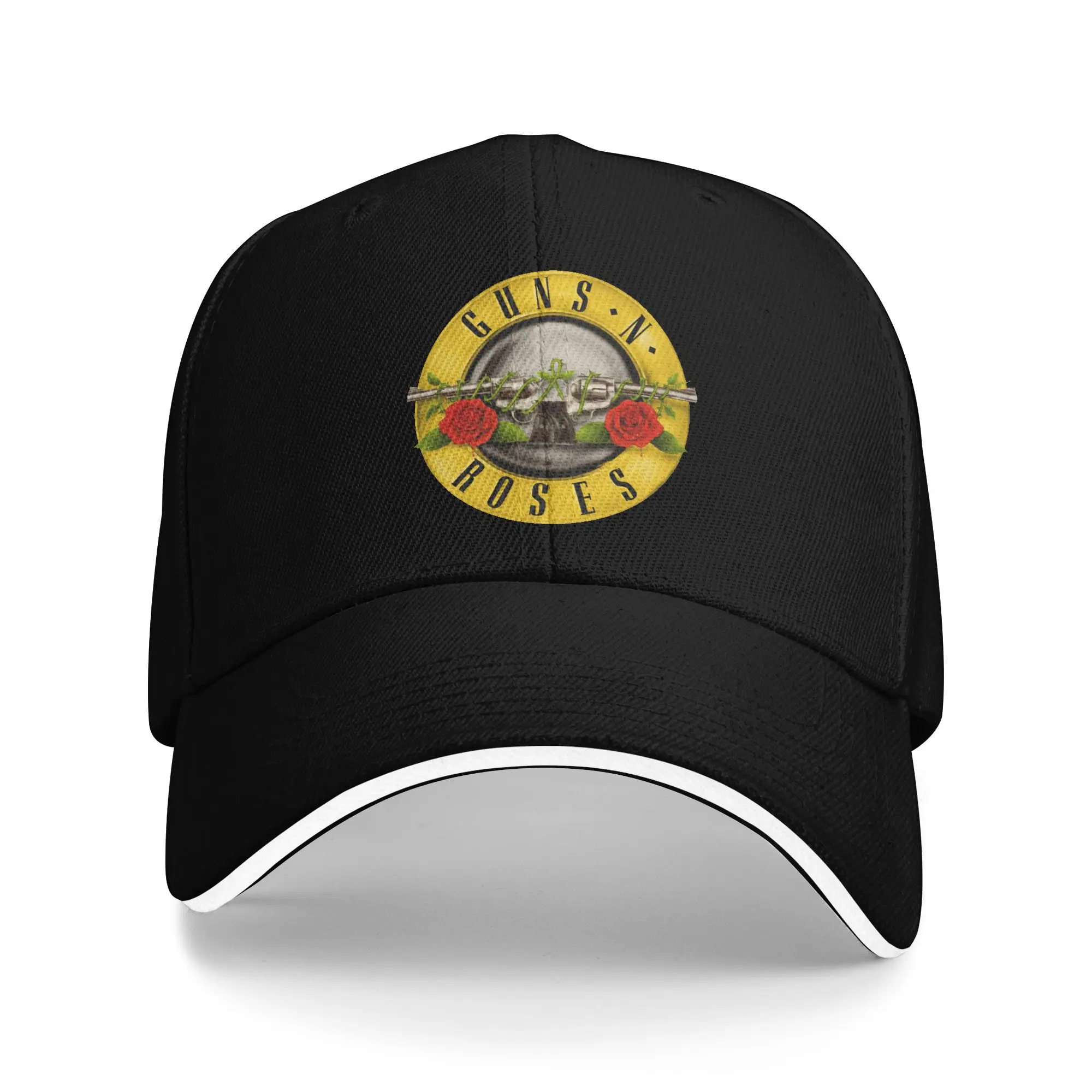 Gorra de béisbol personalizada de Guns N' Roses para hombre y mujer, ajustable, estilo Hard Rock, para verano