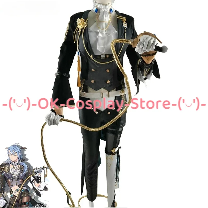 

Game Nu: Carnival Edmond Cosplay Costumes Halloween Carnival Uniforms Anime Clothing Fancy Party Suit Custom Made