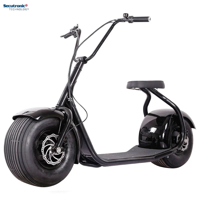 Modern Fat Tire 2 Wide Wheel Big Foot Wheel City Coco Harleys Style Electric Scooter Golf E Bike Citycoco 2000W