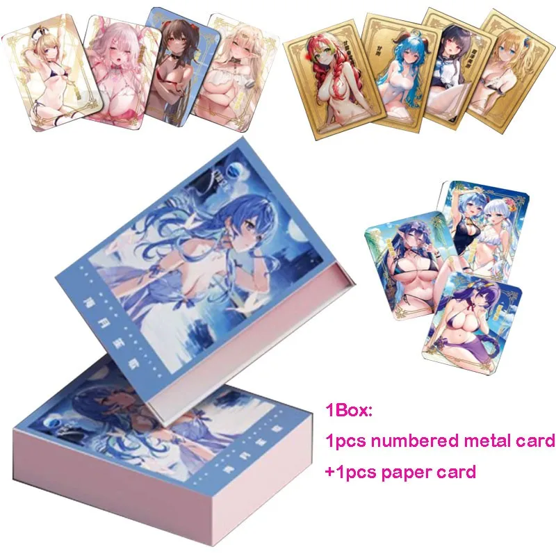 

2023Newest Sea Moon Partying Goddess Story Collection Card Waifu Girl Party ACG CCG TCG Booster Box Doujin Toy And Hobby Gift