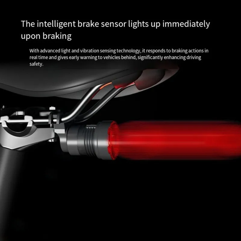 Flash Deal-For Smart Brake Tail Light For Bicycles- USB-C Rechargeable, Weather-Resistant Night Riding Safety Lamp