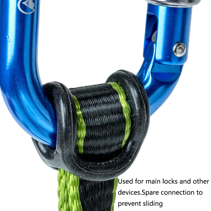 Carabiner Ropes Locking Tools Rigging Fixing Locking Protective Buckle For Mountain Climbing Rock Climbing Outdoor Sport Tool