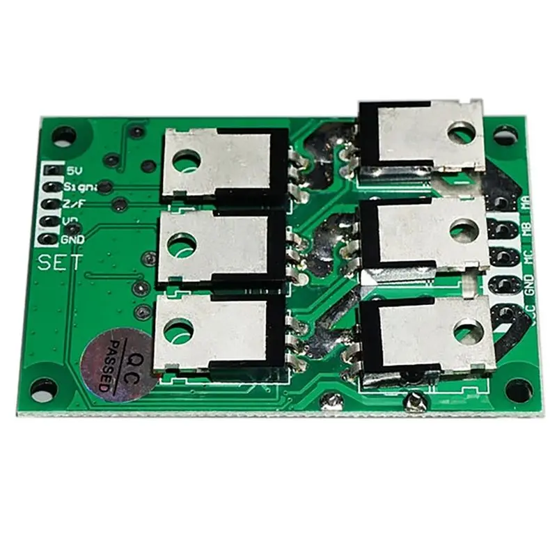 DT39 500W 15A DC12-36V Brushless Hall Free Motor Driver Board, Speed Controller, Forward Reverse Control Switch Module for Motor